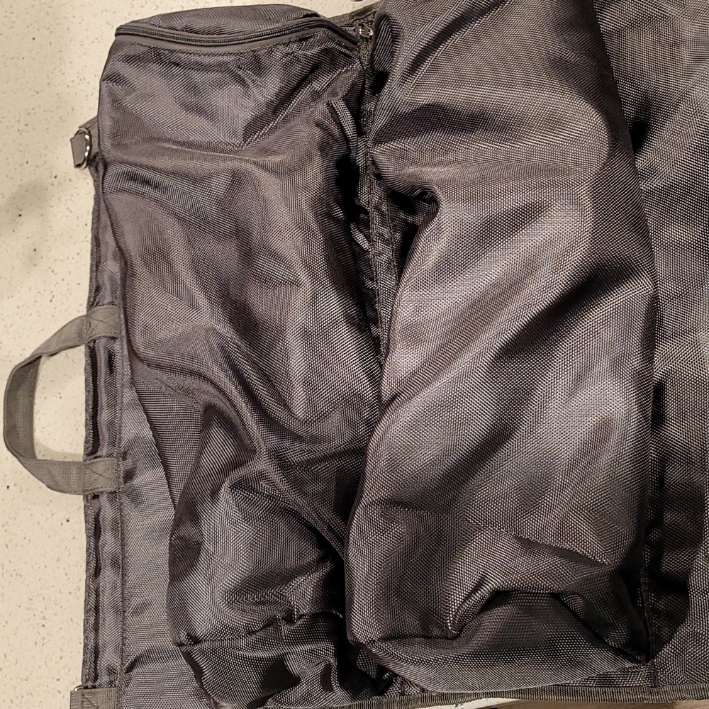 Wally Bag, Grey in Nylon.